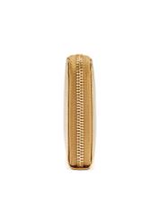 Medium women's leather wallet in gold color PORES-0961-28(W25)