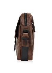 Brown leather men's bag TORMS-0104B-79(Z24)-03