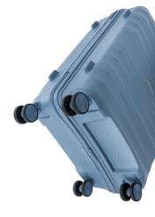 Large suitcase on wheels WALPP-0024-7A-28(W26), view of the product wheels on a white background.