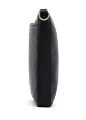 Black women's shoulder bag TOREC-0708B-99(Z25) - side view of the product on a white background.