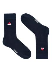 Set of men's Christmas socks ZESMT-0059-15(Z25), view of the second pair of the product on a white background.