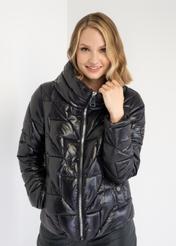 Women's quilted autumn jacket KURDT-0380-99(Z22)-02