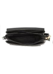 Elegant shoulder bag TOREC-0860A-98(Z25), product view from the inside on a white background.