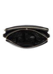 Women's black leather bag TORES-1056-99(Z24-06