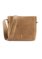Beige leather women's handbag TORES-1251-1B(W26)