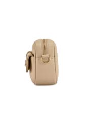 Small beige women's handbag TOREC-1174-1B(W26), side product view on white background.