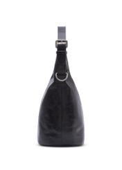 Black large shopper bag TORES-1367-9F(Z26), side view of the product on a light background.