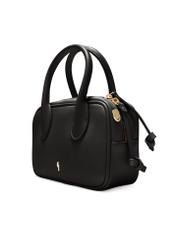 Small black women's handbag TOREC-1234-9G(W26), diagonal product view on a white background.