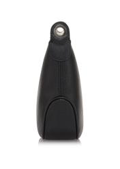Black women's hobo-style handbag TOREC-0829A-99(Z25) - side view of the product on a white background.