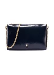 Navy blue leather women's handbag TORES-1294-7E(W26)