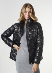 Women's quilted autumn jacket KURDT-0315-99(Z22)-01