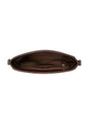 Small brown women's handbag TOREC-1249-1H(Z26), product view inside on a light background.