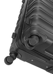 Medium suitcase on wheels WALAB-0081-99-24(W26), view of the product wheels on a white background.