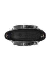 Small leather women's croco trunk TORES-1012-99(W24)-07