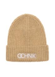 Beige women's hat with the OCHNIK logo CZADT-0075A-81(Z24)-02