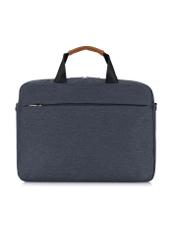 Grey men's briefcase with laptop pocket TORMN-0320-91(W24)-04