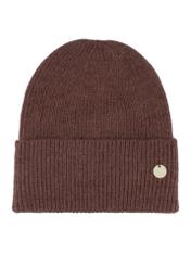 Brown women's hat CZADT-0206-1H(Z26), front product view on white background.