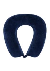 Navy blue travel bolster AW-003-0004-69(W24)-01