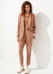 Camellia women's jacket without a clasp ZAKDT-0031-24(W24)-03
