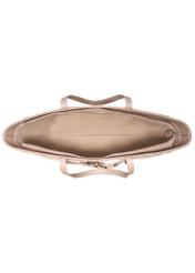 Women's shopper bag in cool beige color TOREC-1340-1K(Z26)