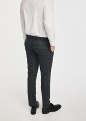 Men's checkered trousers SPOMT-0110-69(Z24)-04