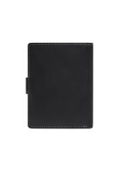 Black leather men's wallet PORMS-0704-99(Z26)