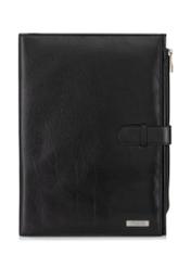 Black leather briefcase VB-207A-99(KS)-01