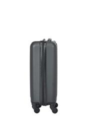 Cabin suitcase on wheels WALAB-0082-99-19(W26), side view of the product on a white background.