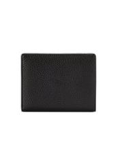 Small black women's wallet POREC-0415-99(W26), back view of the product on a white background.