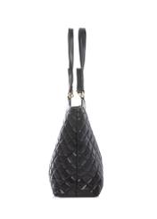 Large quilted women's handbag TOREC-1118-99(W26), side view of the product on a white background.