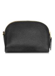 Black small women's handbag TOREC-0036E-99(Z25), back view of the product on a white background.