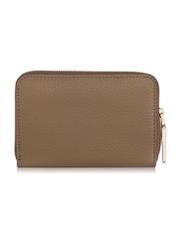 Beige leather women's wallet PORES-0898-81(Z23)-03