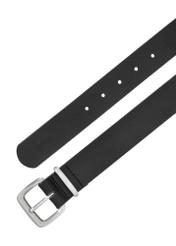 Black leather women's belt PASDS-0312A-99(Z25)
