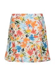 Floral skirt with frill SPCDT-0071-12(W23)-04