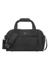 Black men's nylon bag TORMN-0420-99(W26), front product view on white background.