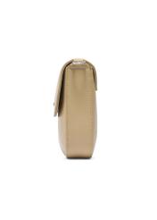 Beige women's shoulder bag TOREC-1262-1B(Z26). Side view on a white background.