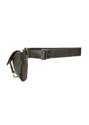 Men's khaki shoulder bag TORMN-0438-8B(Z26), side product view on white background.
