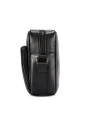 Black leather men's bag TORMS-0485R-9I(W26), side view of the product on a white background.