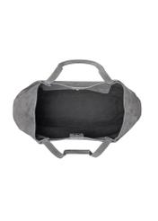 Women's suede graphite shopper bag TORES-1358-9D(Z26), product view inside from above on white background.