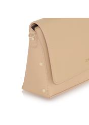 Beige women's postbag TOREC-0327C-81(Z23)-07