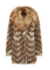 Women's natural fur in shades of brown FUTDF-0107-4162(Z24)-04