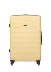 Large suitcase on wheels WALAB-0083-2B-28(W26) - front view of the product, on a white background.