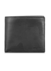 Men's leather wallet moro pattern PORMS-0530-99(W23)-01