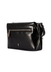 Black women's shoulder bag TOREC-1207-9F(W26), diagonal product view on a white background.