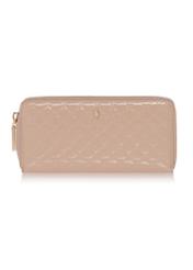 Women's lacquered leather wallet PORES-0841A-31(W23)-01