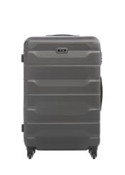 Large suitcase on wheels WALAB-0067-9B-28(W26), front product view on white background.