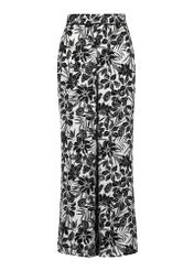 Airy women's floral pattern pants SPODT-0092-12(W24)-04