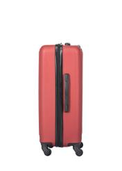 Medium suitcase on wheels WALAB-0082-4B-24(W26), side view of the product on a white background.