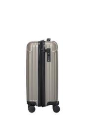 Small suitcase on wheels WALAB-0073-2X-19(W26), side view of the product on a white background.