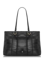 Black quilted handbag for women TOREC-0832-99(Z23)-01